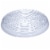 CURTIS WAGNER PLASTICS Vinyl Plant Saucer - Clear Perspective: back