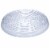Curtis Wagner Plastics 6-Inch Vinyl Plant Saucer - Clear Perspective: back