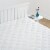 Lux Decor Collection Mattress Pad Quilted Fitted Mattress Topper - Twin Perspective: back
