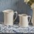 Park Designs Stoneware Milk Pitcher Perspective: back