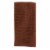 Park Designs Solid Expresso Waffle Dishtowel Perspective: back