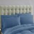 Sweet Home Collection | All Season Solid Bed-in-A-Bag includes Sheet, Queen, Denim Perspective: back