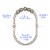 2LB Depot Wide Shower Curtain Rings/Hooks Set, Brushed Nickel Finish, Set of 12 Perspective: back