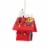 Hallmark Peanuts® Snoopy Decorated Dog House Ornament Perspective: back