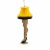 Hallmark A Christmas Story Leg Lamp Christmas Ornament Perspective: back