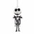 Hallmark Disney Tim Burton's The Nightmare Before Christmas Jack Skellington Christmas Ornament Perspective: back