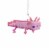 Hallmark Minecraft Axolotl Christmas Ornament Perspective: back