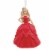 Hallmark Mattel Holiday Barbie 2022 Christmas Ornament Perspective: back