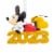 Hallmark Disney Mickey Mouse Holiday Christmas Ornament Perspective: back