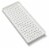 madesmart® Dots Large Stacking Cabinet Shelf in White/Grey Perspective: back