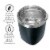 OGGI 12 oz Wine Tumbler - Gold Marble Perspective: back