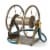 Liberty Garden LBG703T 200' of 5/8 Hose Multi Purpose Steel Garden Storage Reel Perspective: back