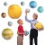 Learning Resources® Giant Inflatable Solar System Set Perspective: back
