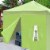 InstaHibit Universal Sidewall Zipper UV30+ Fits 10x10ft Canopy Picnic 1 Piece Perspective: back