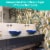 Aquaterior Round Tempered Glass Vessel Sink Vanity Above Counter Basin 2 Packs Perspective: back