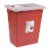 SharpSafety Sharps Container 8 gal. Vertical Entry Perspective: back
