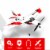 VOLANTEXRC Mini Trainstar Ready To Fly Remote Control Airplane w/Gyro Stabilizer Perspective: back
