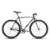 AVASTA 700C 54 In Single Speed Loop Fixed Gear Urban Commuter Fixie Bike, Black Perspective: back