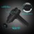 Percussion Massage Gun Deep Tissue Percussion Muscle Massager, Black Perspective: back