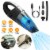 Car Handheld Vacuum Cleaner Cordless Rechargeable Hand Vacuum Portable Strong Suction Vacuum Perspective: back