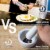 Electric Salt Pepper Grinder with Light Adjustable Coarseness Stainless Steel Salt Pepper Perspective: back