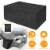 210D Waterproof Outdoor Furniture Cover Windproof Dustproof Patio Furniture Protector Oxford Perspective: back