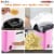 Popcorn Machine Hot Air Electric Popper Kernel Corn Maker Bpa Free No Oil 5 Core POP P Perspective: back