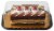 Bakery Triple Chocolate Tiger Cake Perspective: back