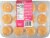 Two-Bite® Strawberry Shortcake Premium Cupcakes Perspective: back