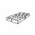 CorLiving Ready-to-Assemble Black Metal Box Spring - Twin/Single Perspective: back