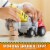 Spin Master Rubble & Crew Charger's Crane Grabber Toy Truck Perspective: back