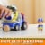 Spin Master Rubble & Crew™ Mix's Cement Mixer Toy Truck Perspective: back
