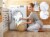 Bublo Baby Swaddle Blanket Boy Girl, 3 Pack Small Size Newborn Swaddles 0-3 Month Perspective: back