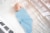 Bublo Baby Swaddle Blanket Boy Girl, 3 Pack Small Size Newborn Swaddles 0-3 Month Perspective: back