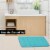 uxcell Velvet Memory Foam Non-Slip Bath Mat for BathTub Bathroom Perspective: back