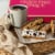 Gluten Free Biscotti Gift Basket - Stunning Holiday Cookies Gift Baskets - Holiday Assortment Perspective: back