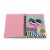 Lined Notebook Spiral Anime Cute Eyes College Ruled Notebook for Journaling Perspective: back
