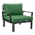 Leisuremod Hamilton 6-Piece Aluminum Patio Conversation Set With Cushions Perspective: back
