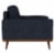 Emerald Home Furnishings Lakeview Presley Chair - Navy Blue Perspective: back