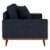 Emerald Home Furnishings Lakeview Presley Loveseat - Navy Blue Perspective: back