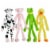 Multipet Swingin Slevins Squeaky Plush Dog Toy Perspective: back