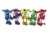 Multipet Rope Body Loofa Dog Toy - Assorted Perspective: back