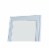 Milton Greens Stars Inc Modern Wood Full Length Standing Mirror in White Perspective: back