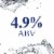 Hoegaarden Wheat Beer Perspective: back