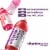 vitaminwater® Shine Strawberry Lemonade Zero Sugar Flavored Bottled Water Beverage Perspective: back