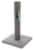 SmartyKat Simply Scratcher Scratching Post with Feather Toy for Cats - Carpet Perspective: back