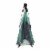 KidCo PeaPod Camp Lightweight Portable Baby Toddler Travel Bed Tent, Seafoam Perspective: back