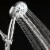 AquaCare GermShield Handheld Shower Head in Chrome Perspective: back