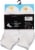 GOLDTOE® Men's Cotton Sport Quarter Socks - White Perspective: back