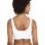 Jockey® Women's Modern Micro Scoop Neck Crop Top - White Perspective: back